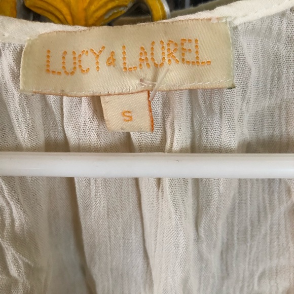 Lucy & Laurel Tops Lucy And Laurel Embroidered Boho Tank Poshmark